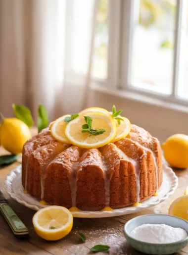 Italian Lemon Pound Cake