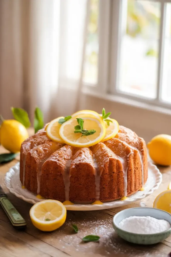 Italian Lemon Pound Cake