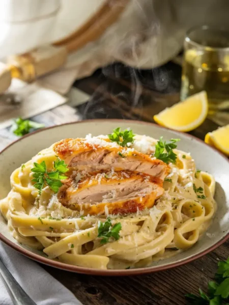 Cowboy Butter Chicken Linguine