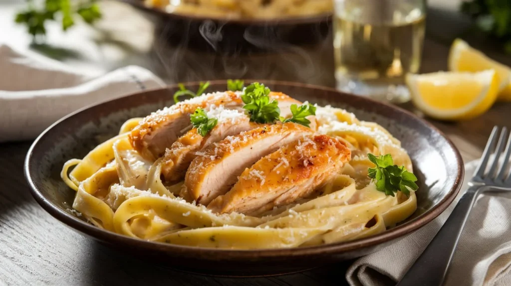 Cowboy Butter Chicken Linguine recipe