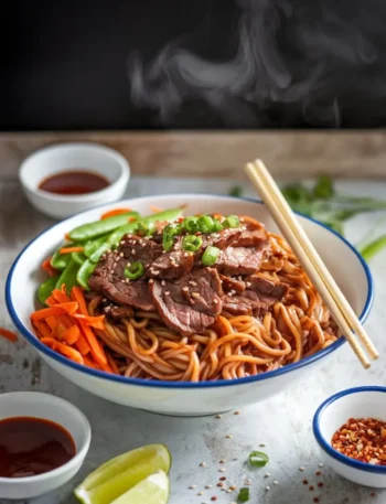 Hoisin Beef Noodles