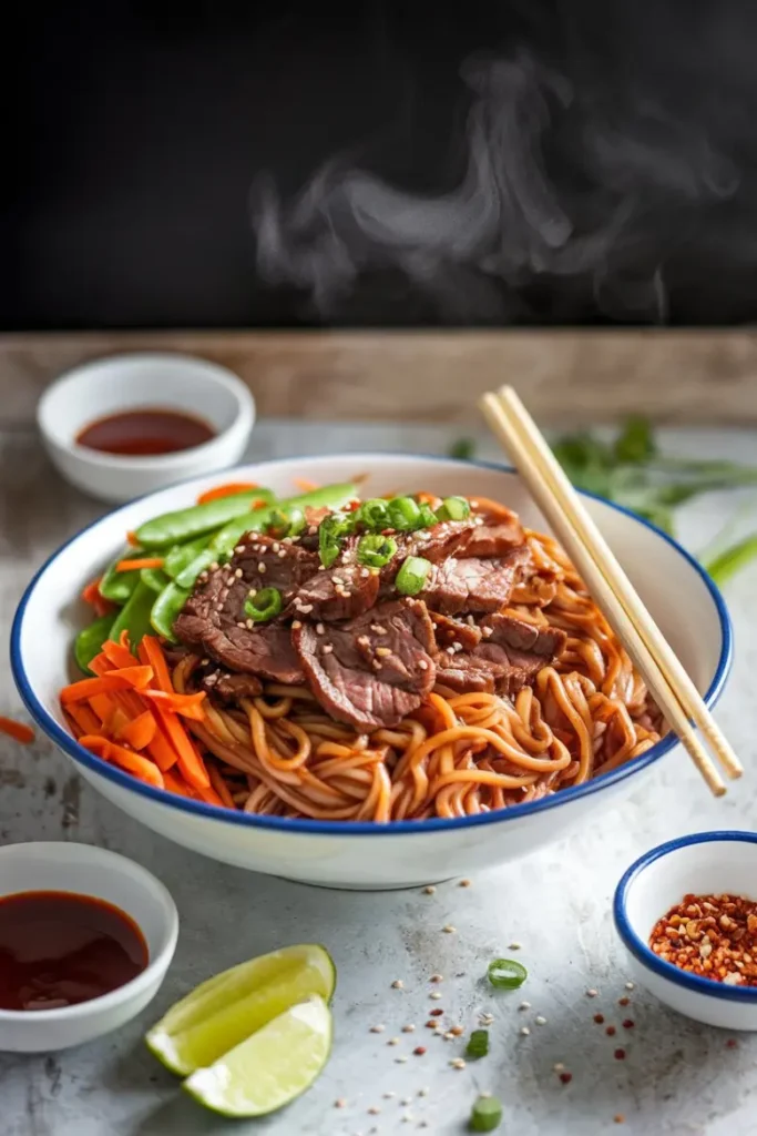 Hoisin Beef Noodles