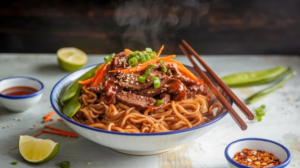 Hoisin Beef Noodles Recipe