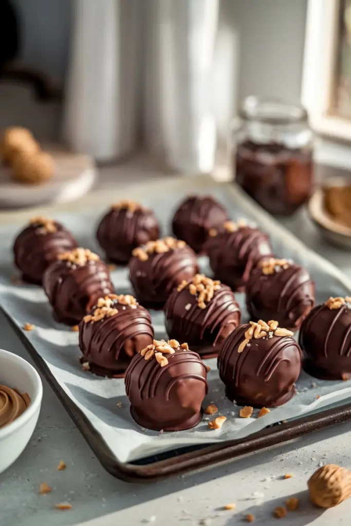 No-Bake Peanut Butter Balls