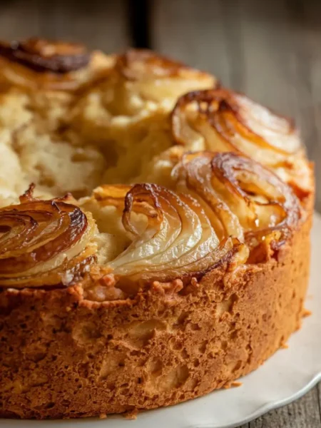 Amish Onion Cake