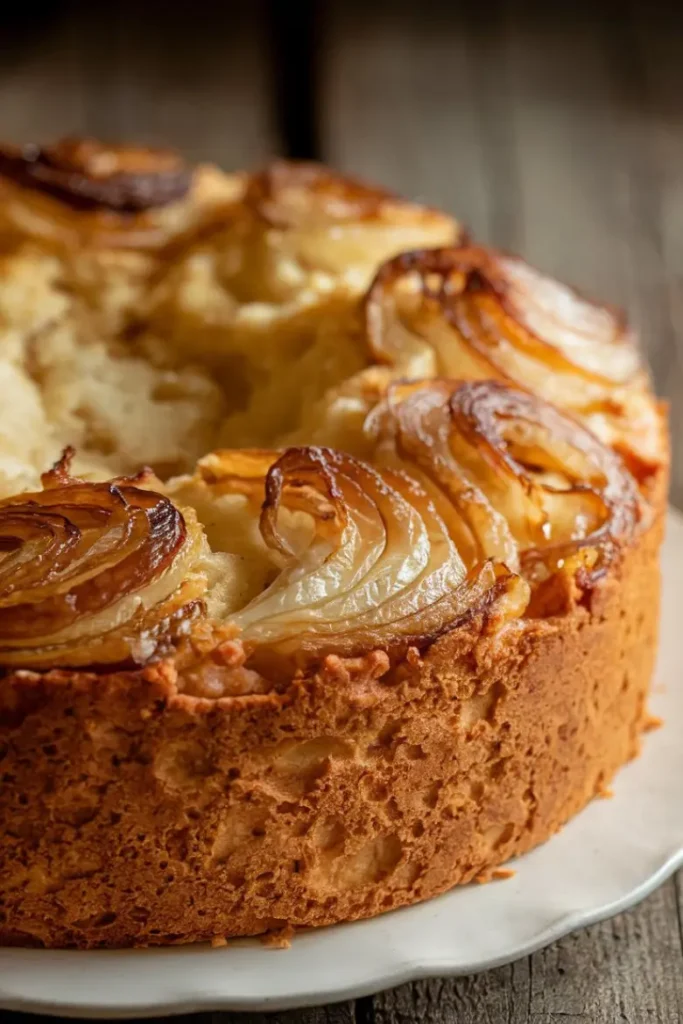 Amish Onion Cake