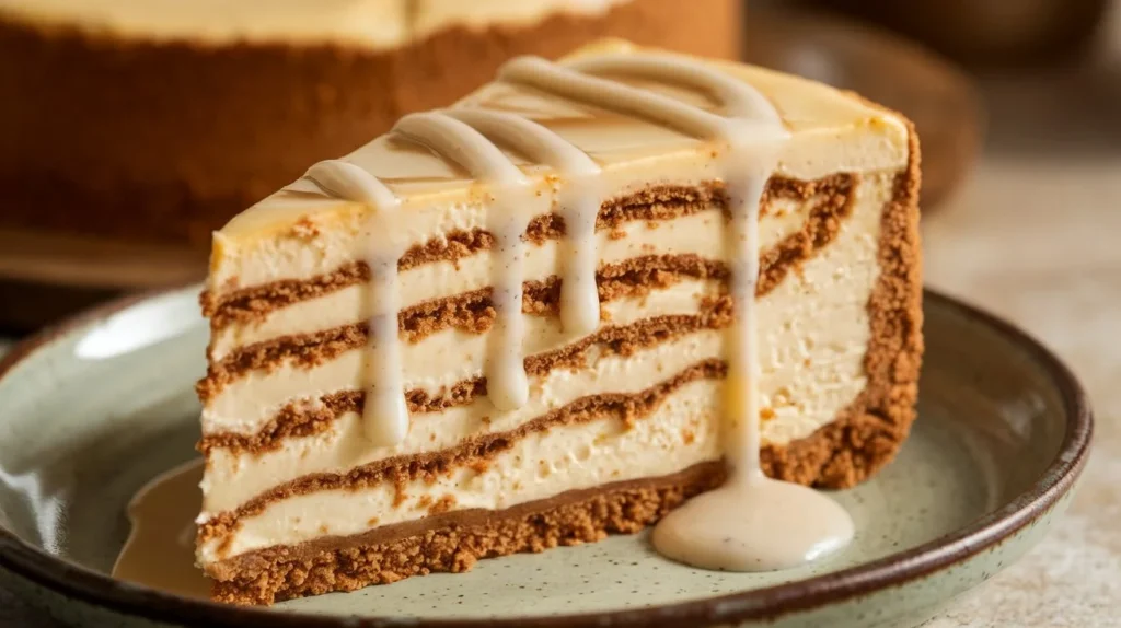 Cinnamon Roll Cheesecake recipe