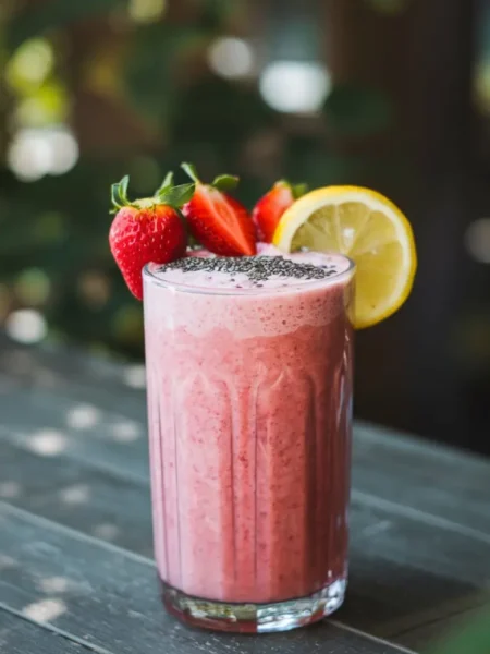 Fat Burning Strawberry Smoothie