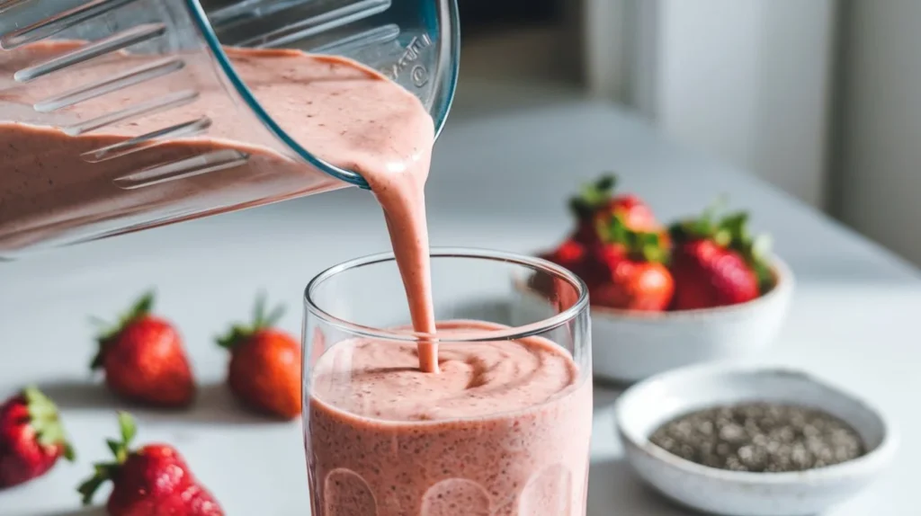 Fat Burning Strawberry Smoothie recipe