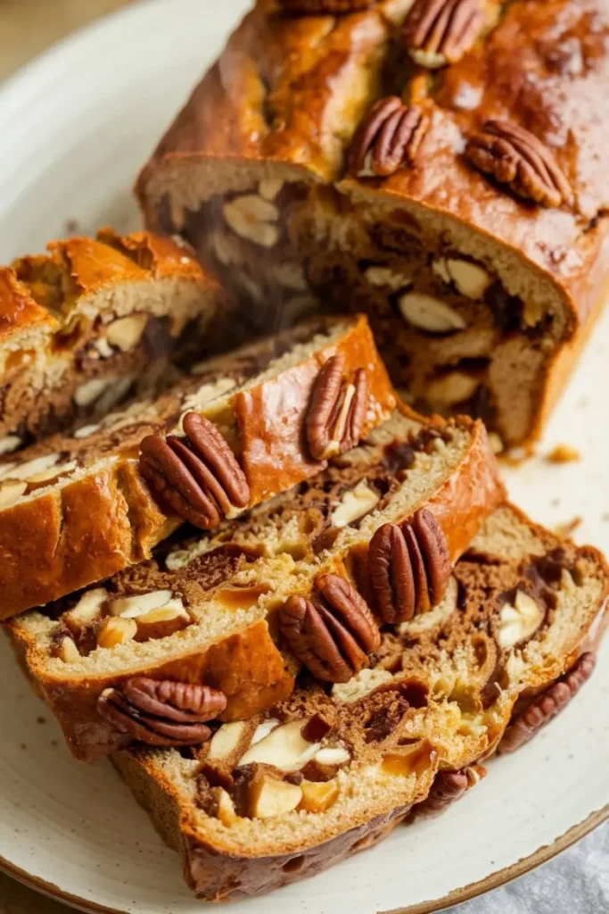 Honey Butter Sweet Alabama Pecan Bread