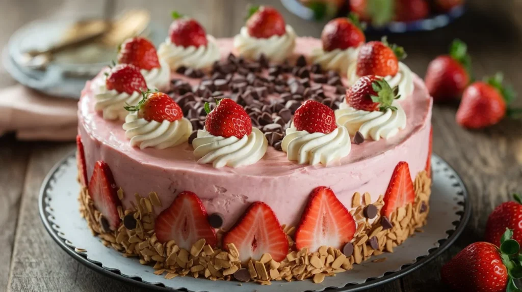 Strawberry Earthquake Cake recipe