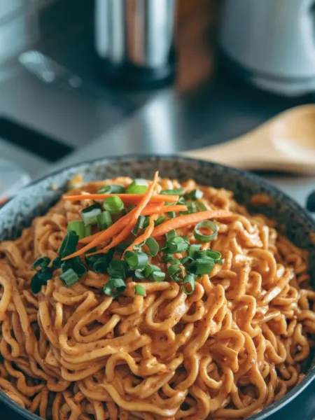 Sweet Chili Peanut Noodles