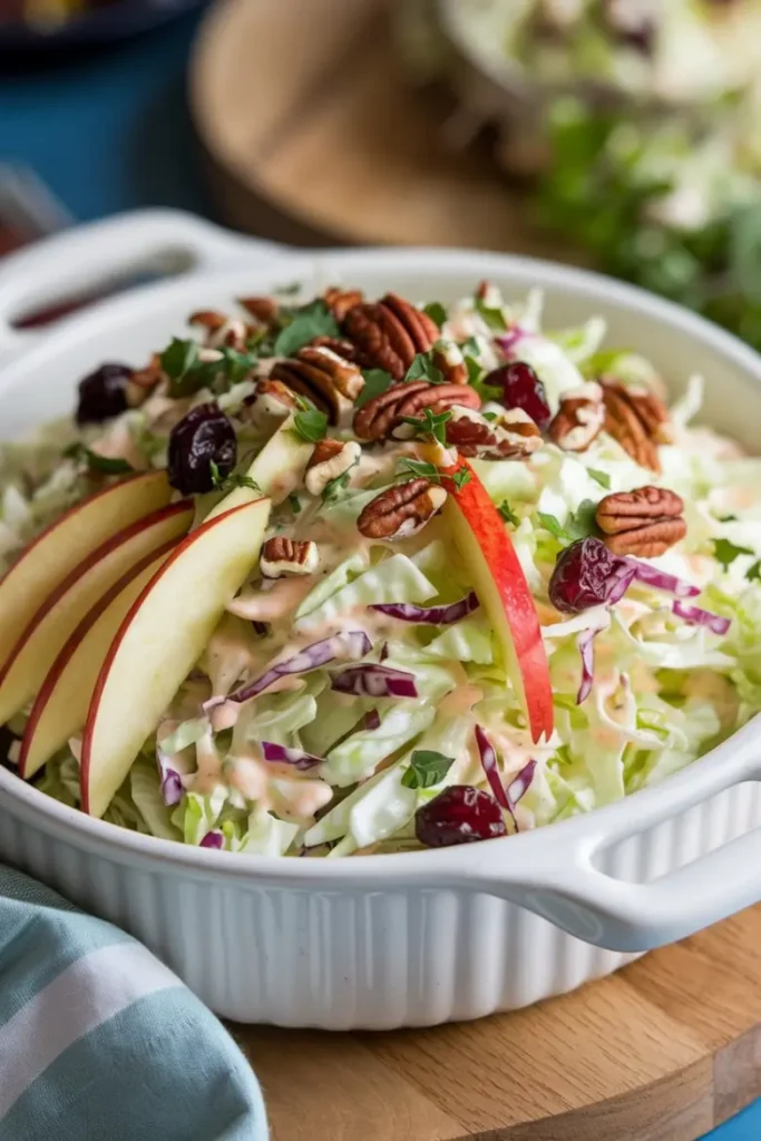 Apple Cranberry Coleslaw