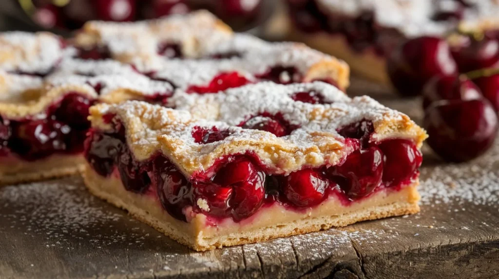 Cherry Pie Bars Recipe