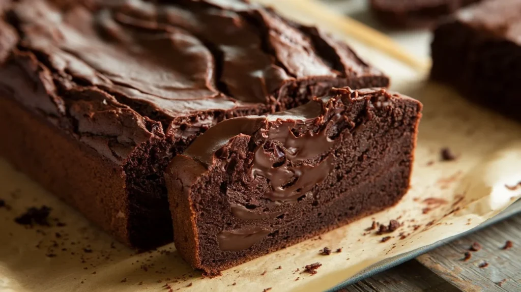 Hot Fudge Brownie Bread recipe