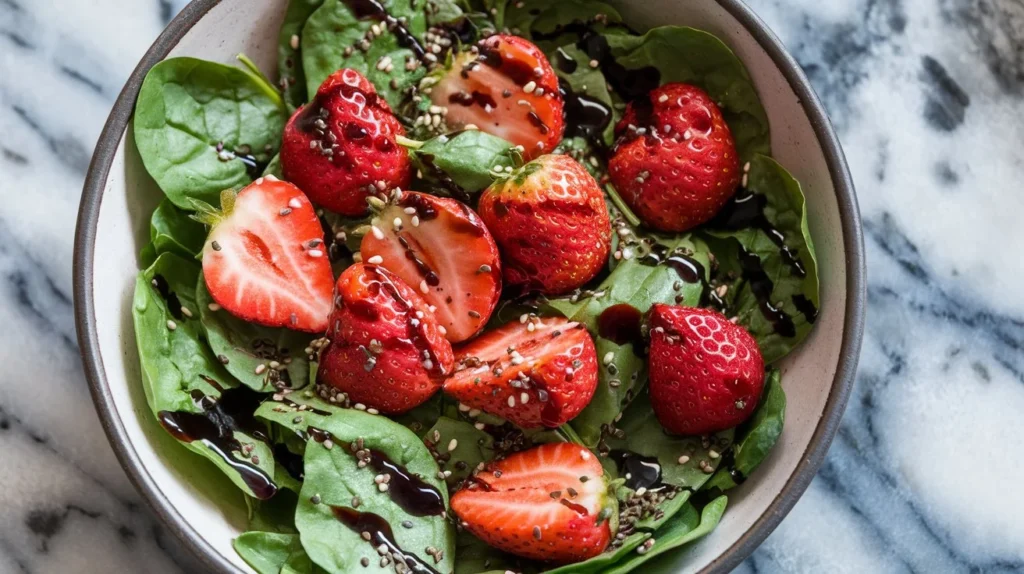 Strawberry Spinach Salad recipe