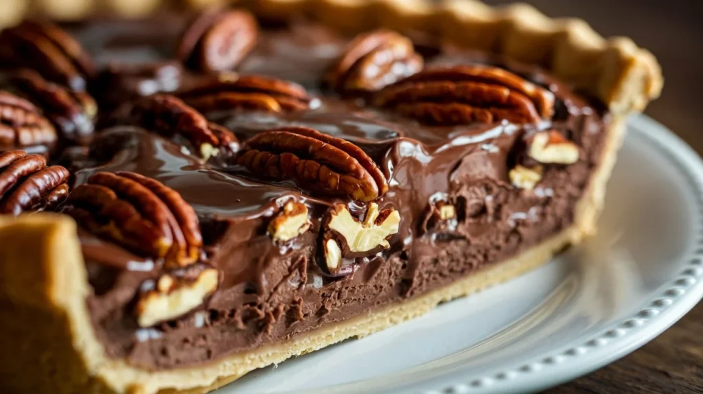 Texas Chocolate Pecan Pie recipe