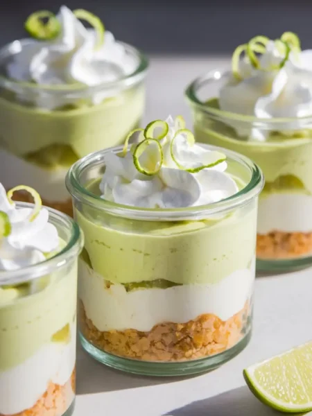 Key Lime Pie Jars