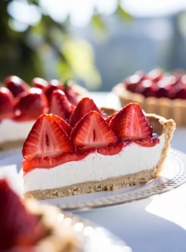 Strawberry Cream Cheese Chill Pie