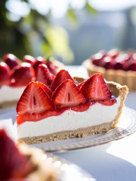 Strawberry Cream Cheese Chill Pie