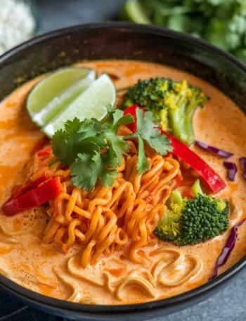 Thai Coconut Curry Ramen