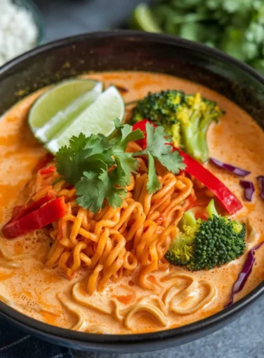Thai Coconut Curry Ramen