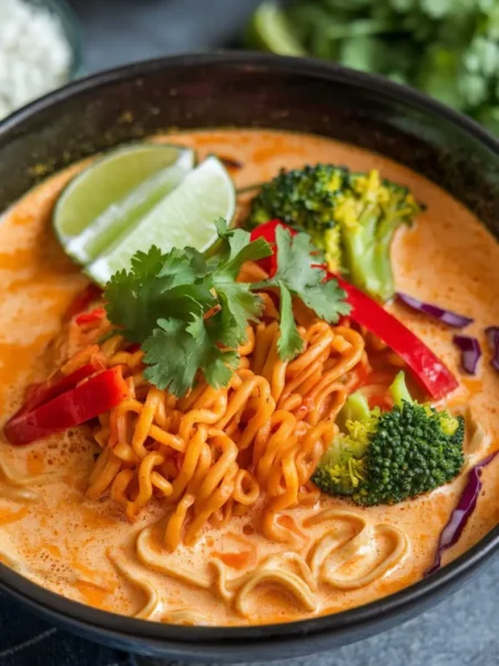 Thai Coconut Curry Ramen
